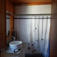 That bump out over the tub is hollow.